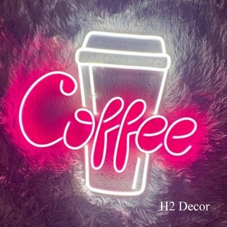 Đèn Led Neon Decor Trang Trí Quán Cà Phê Siêu Đẹp
