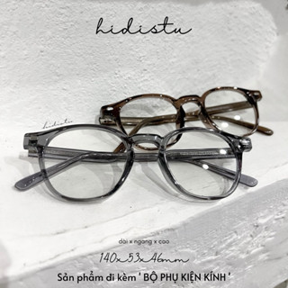 Gọng kính mắt vuông tròn đa giác EVE.02 form to, lỗi kính kim loại. Phù hợp dáng mặt vừa, to, unisex nam và nữ.