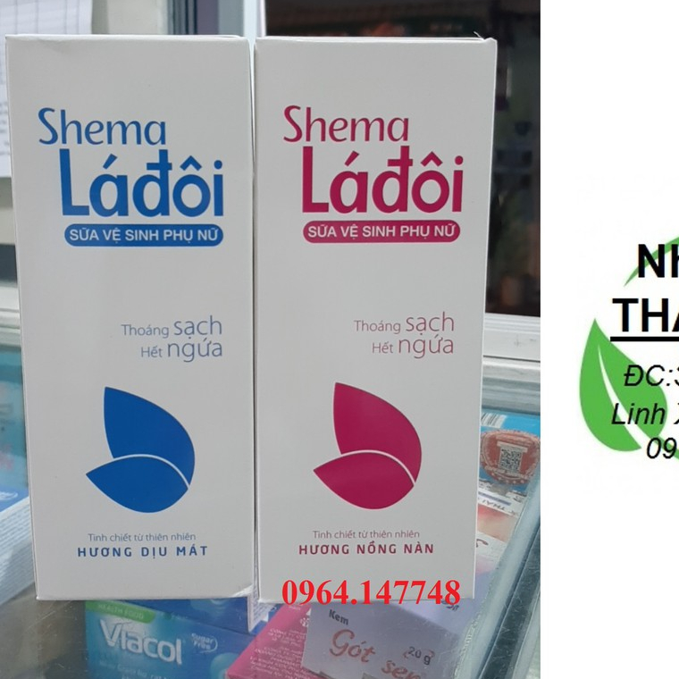 (chai 200ml) shema dung dịch vệ sinh phụ nữ