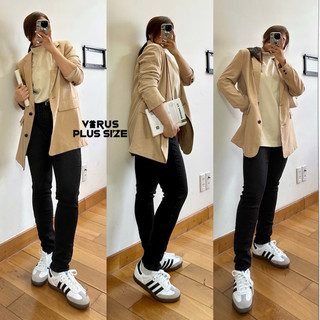 [virusplussize]Blazer F&F bigsize xuất xịn