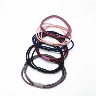 Dây Chun Buộc Tóc 3 Sợi Nhiều Màu - Phôi Cột Tóc thêu - Phôi Dây Scrunchies - LỘC Homeis