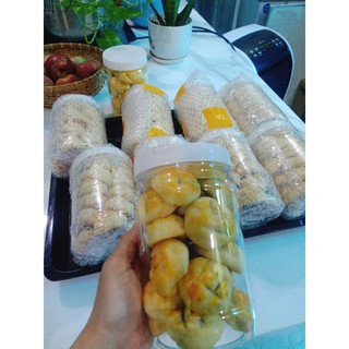 500gr bánh dứa vỏ mềm đóng hủ ăn là thích