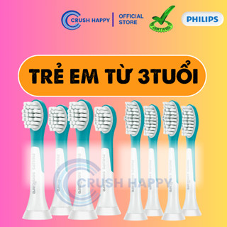  Set 2 Đầu bàn chải thay thế Philips sonicare cho bé từ 3 tuổi HX6032 94 