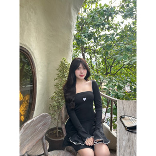 💓SET VÁY THIẾT KẾ CÚP NGỰC KÈM ÁO KHOÁC VÀ QUẦN BẢO HỘ SARA SET 