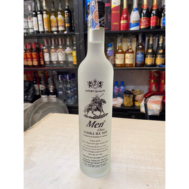 Vodka Hà Nội MEN Class 29.5% 500ml-Chai mờ ( Sương mù)