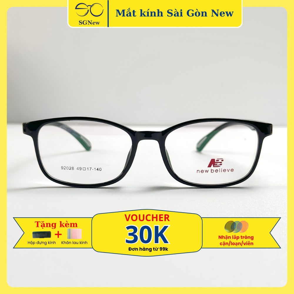Gọng kính Nhựa dẻo Trẻ em Người lớn Mặt nhỏ SGNew 92028