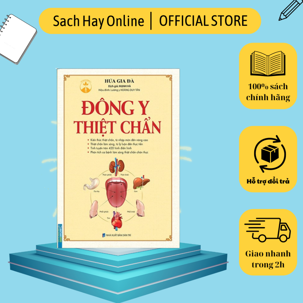 Sách - Đông y thiệt chẩn (bìa mềm)