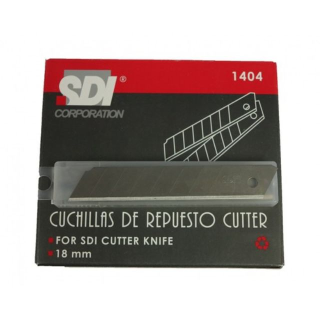 Lưỡi dao rọc giấy SDI 9mm -18mm