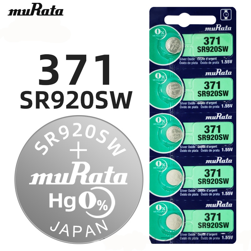 Pin MURATA 371 SR920SW, Pin đồng hồ chính hãng