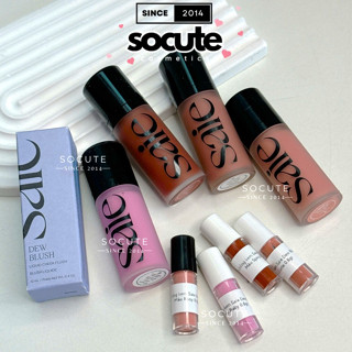  Mini Má hồng dạng kem Saie Dew Blush Liquid Cheek Blush màu Rosy - Baby - Sweetie - Cutie - Dreamy - Spicy 
