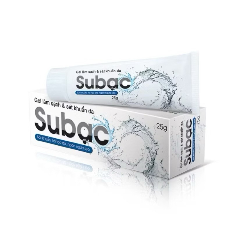 Kem Su bạc - Subac chứa nano bạc và thảo dược, bôi ngoài da