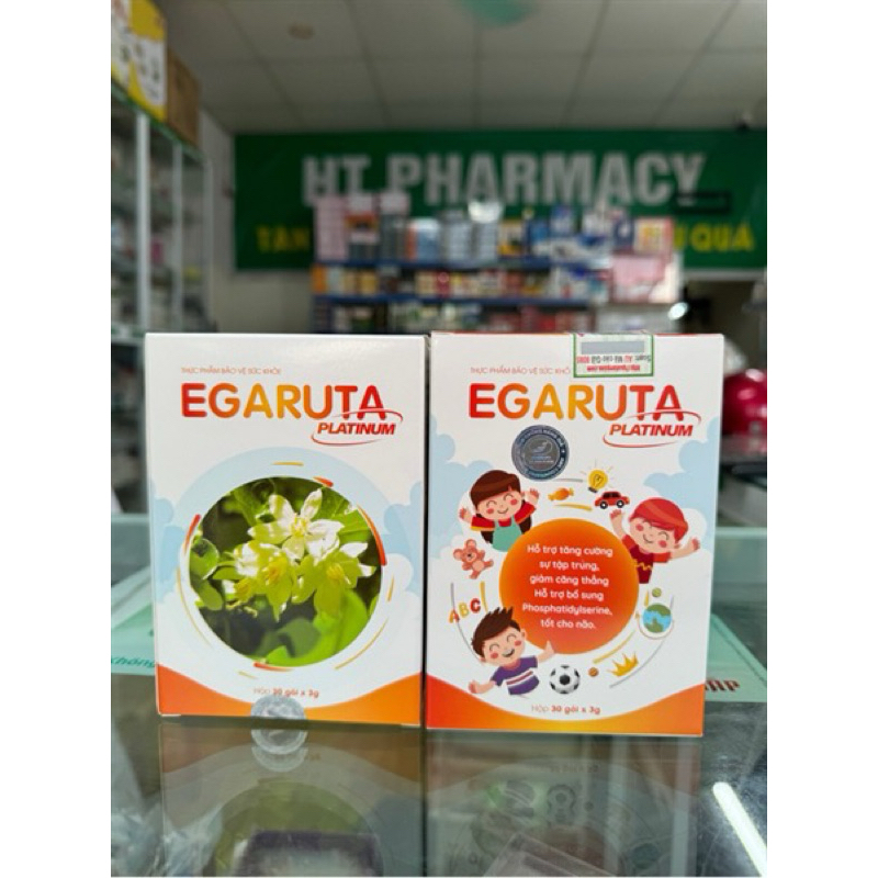 [ Combo 6hộp tặng 1hộp ] Cốm Egaruta Platinum hỗ trợ tăng cường sự tập trung , giảm căng thẳng (hộp 