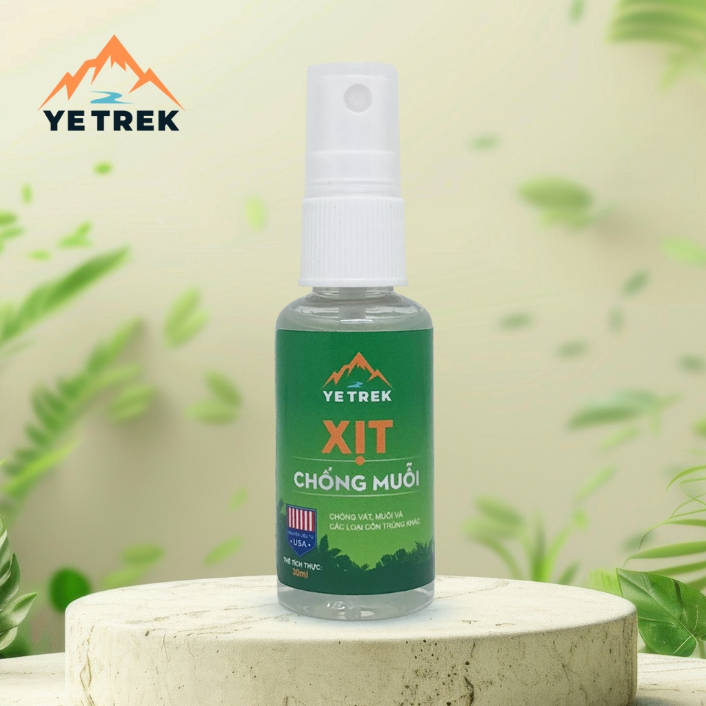 Xịt chống vắt, chống muỗi YETREK 40 (30ml)