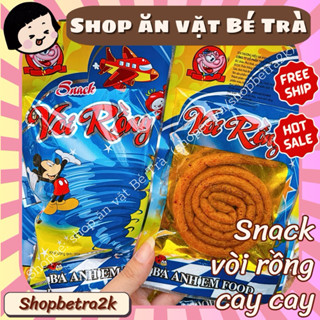(Combo 10 gói) Snack vòi rồng cay cay, đồ ăn vặt