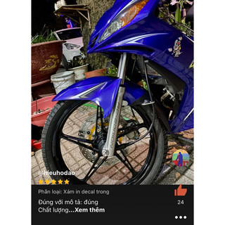 Tem dán chân phuộc rc edition
