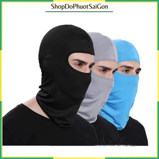 Khăn Trùm Đầu đội mũ fullface, chống nắng, chống bụi kiêm khẩu trang