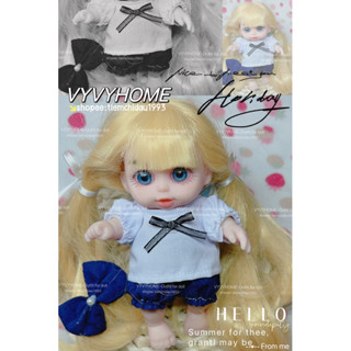 [Quần Áo Búp Bê] 🧸 Set Học Sinh Giỏi Cho Búp Bê Nhựa 5in 💯💯💯