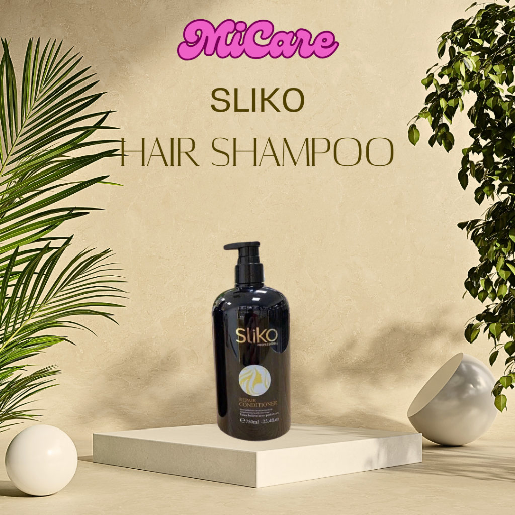 Combo Dầu Gội, Dầu Xả SLIKO Hương nước hoa Dưỡng tóc khô xơ rối Công thức chuẩn salon | MiCare