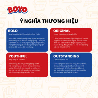 ( Tặng 100g Bánh phồng tôm ) Combo 3 loại bột siêu ngon BOYO ( Bột phô mai 125g, Bột trứng muối 100g, Bột xí muội 100g )