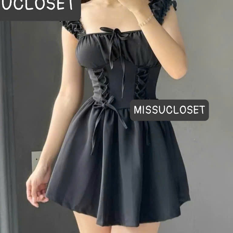 {HÀNG LOẠI 1} Váy 2 dây bản to đan dây váy đan dây váy xoè váy đi biển đầm 2 dây bản to đầm đan dây 