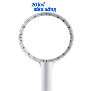 Kính lúp cầm tay mini có đèn led cao cấp. nút cảm ứng