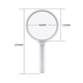 Kính lúp cầm tay mini có đèn led cao cấp. nút cảm ứng
