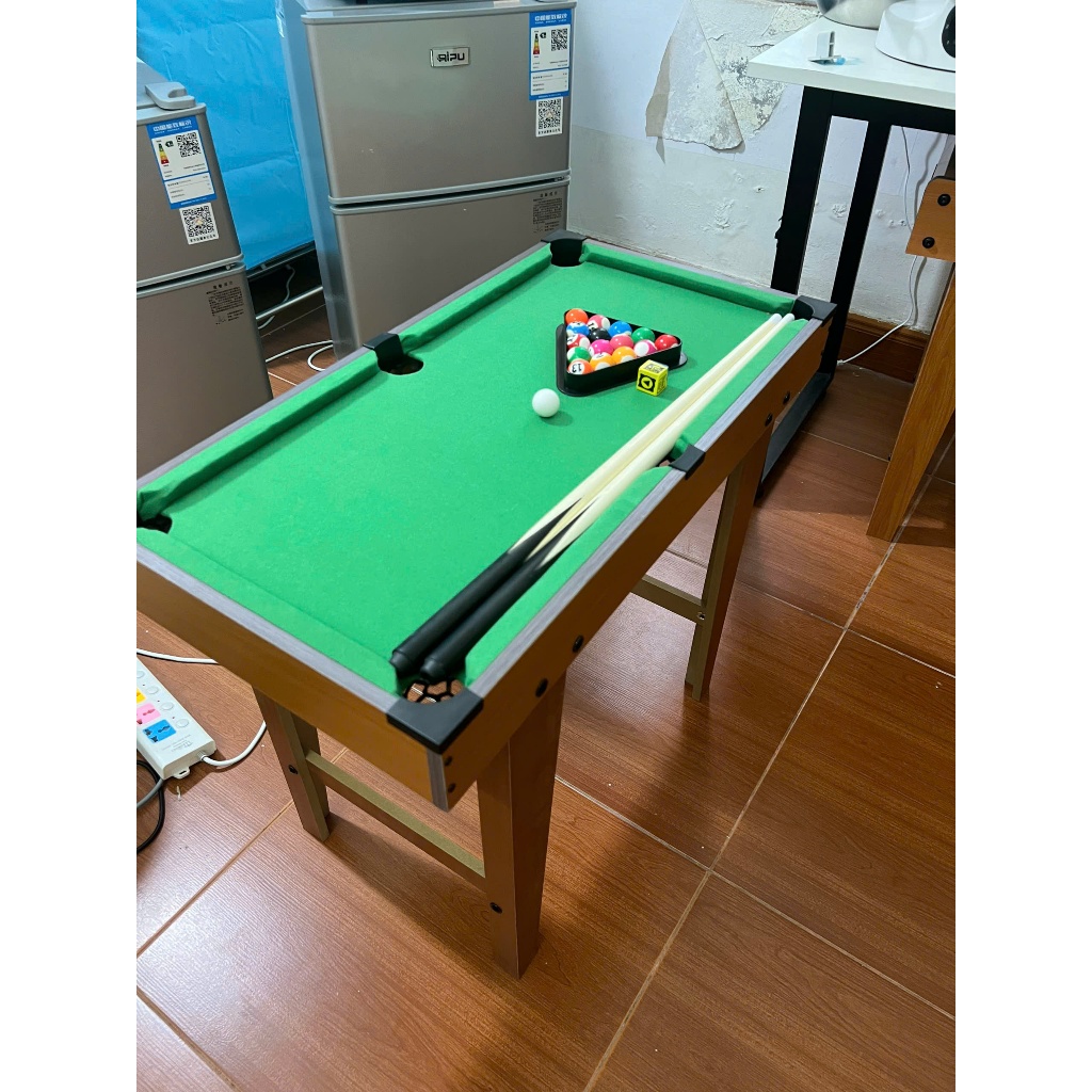 Bàn bi a mini bằng gỗ chắc khỏe bền đẹp thương hiệu  Bida cỡ lớn Table Top Pool Table TTP-69 70x40cm