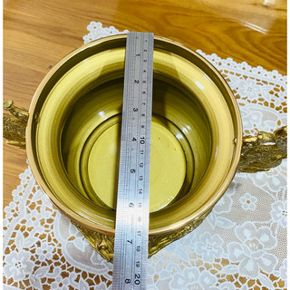 Lư hương đồng cao 16cm