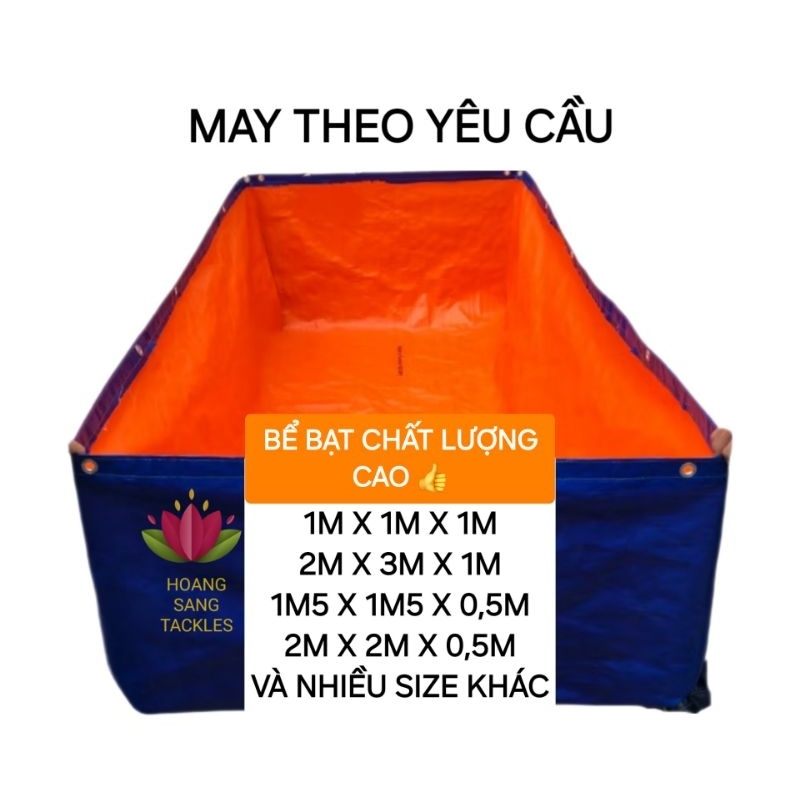 {16 Size} BỂ BẠT CHỨA NƯỚC NUÔI CÁ,ẾCH...HỒ BƠI CHO BÉ - CÓ MAY THEO YÊU CẦU