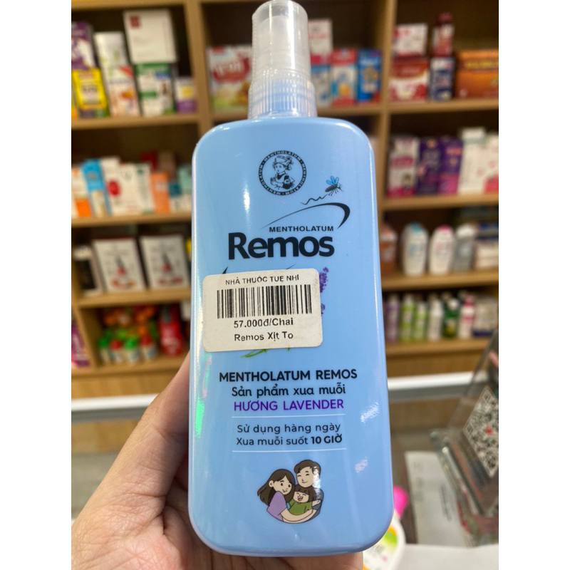 Xịt chống muỗi Remos Mentholatum