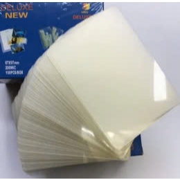 Tập 100 tờ màng ép Plastic A5 80 mic