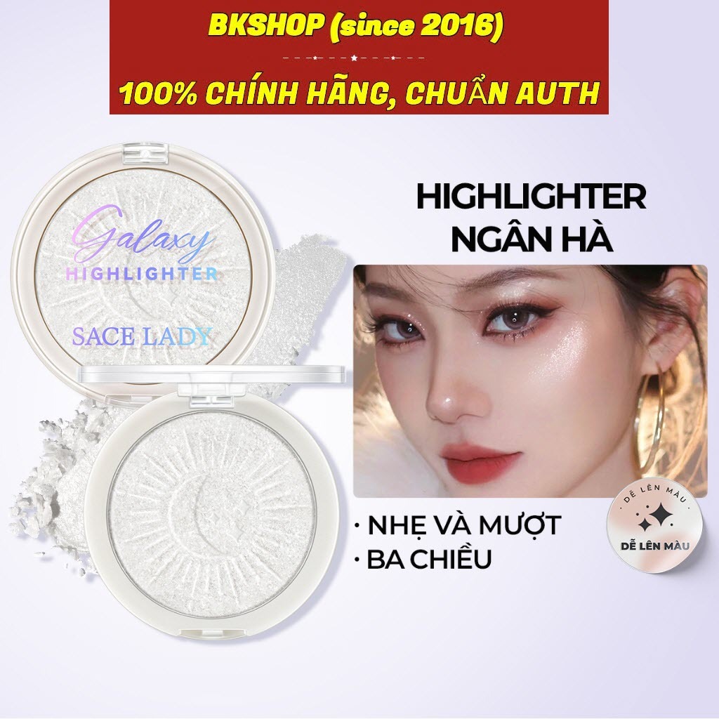 Phấn bắt sáng Highlight SaceLady trang điểm tự nhiên sống động 6g SL280