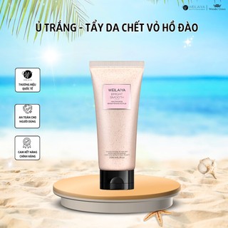 Ủ trắng - Tẩy da chết body vỏ hồ đào Weilaiya 200ml