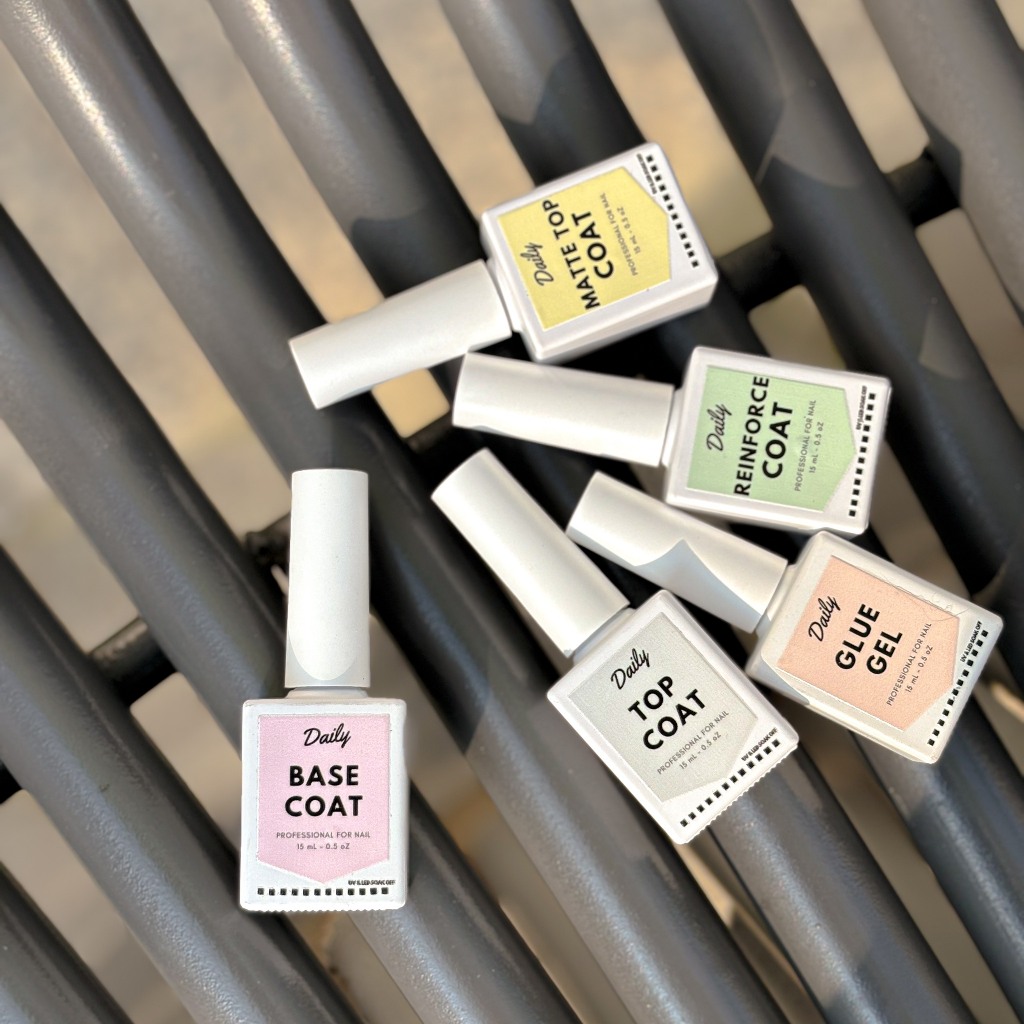 Sơn Gel Base - Top - Cứng móng - Top lì - Glue Gel Daily
