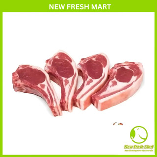 [GIAO NHANH HCM] Sườn Cừu Úc Có Xương Sống Cắt Lát - Túi 500Gr