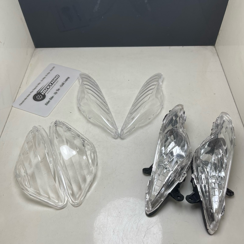 Cụm Đèn Xi Nhan / Nắp Đèn Xi Nhan Xe Máy Wave A100, A50cc, Rs100 - Củ Xi Nhan / Kính Xi Nhan Trước S