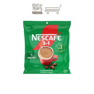 Nescafe 3in1 công thức cải tiến-Vị rang đậm Bịch 46 gói “Rẻ vô địch”