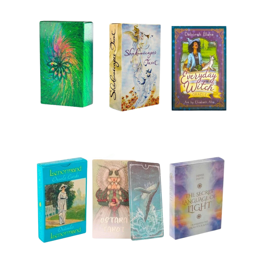 Bộ bài Tarot Size Thường COSMA, SHADOWSCAPES, EVERYDAY WITCH, LENORMAND, OSTARA, SECRET LANGUAGE - T