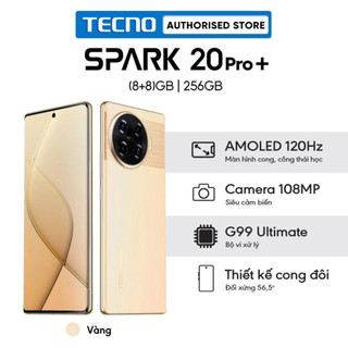 Điện thoại Tecno Spark 20 Pro Plus (8+8)GB/256GB