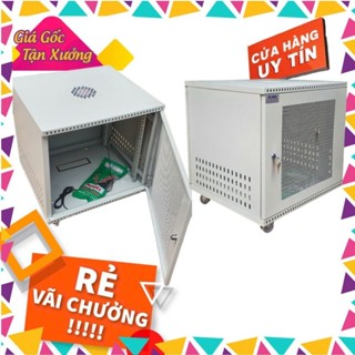  Tủ mạng 10u rack 10u sâu 500   hàng đẹp dày chắc loại 1   cho mạng âm thanh và camera 