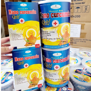 [combo2h900gr tặng 2h150gr] Sữa nghệ nano curcumin gold chính hãng công ty dược hải dương
