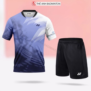 Áo Cầu Lông Pickleball , Quần Áo Yonex Mùa Giải Mới Nhất Đủ Size M L XL XXL (MX tím)