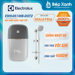   FREESHIP HCM  Máy Nước Nóng Trực Tiếp Electrolux EWE451MB-DST2 - Công Suất 4500W 