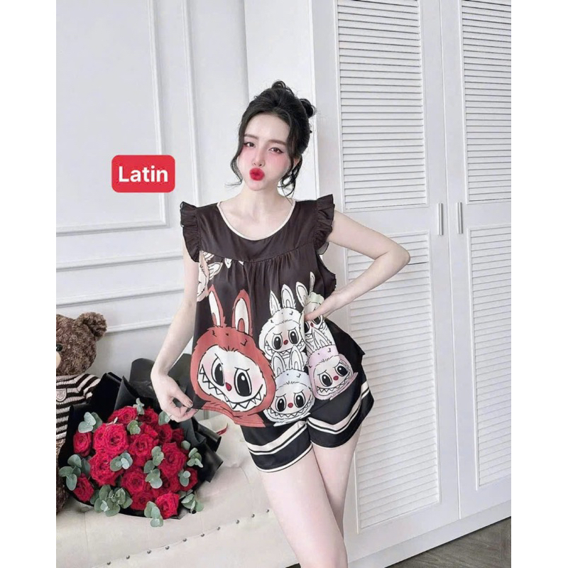 đùi lụa latin labubu mềm mịn mát