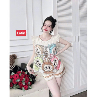 đùi lụa latin labubu mềm mịn mát