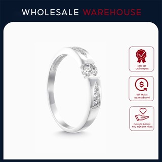  Nhẫn bạc nam nữ Romantic Couple Ring Silver - Nhẫn bạc ta cao cấp 8241SV 