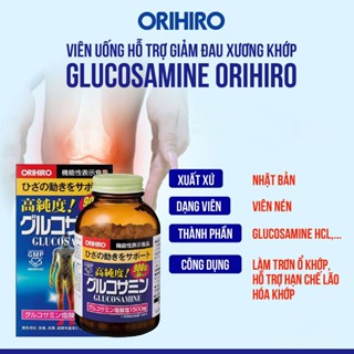 Viên Uống Bổ Sung Glucosamine ORIHIRO Nhật Bản Giảm Đau Xương Khớp