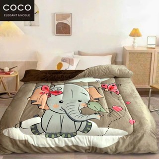 Chăn Nỉ Lông Cừu COCO 5D in hình mẫu mới 2024  Mền COCO Dày Mịn, Kích Thước 2mx2m3