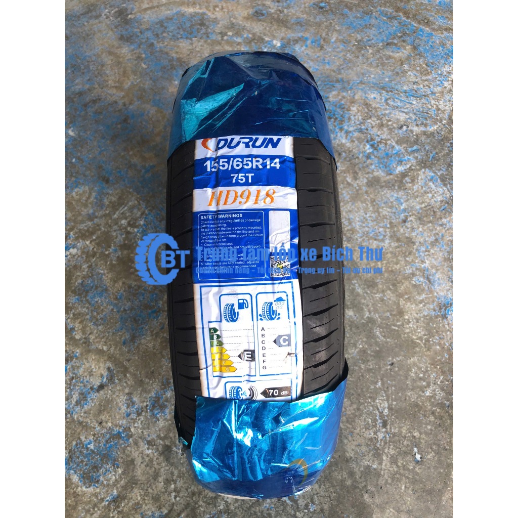 Lốp 155/65r14 DuRun HD 918 date 2023