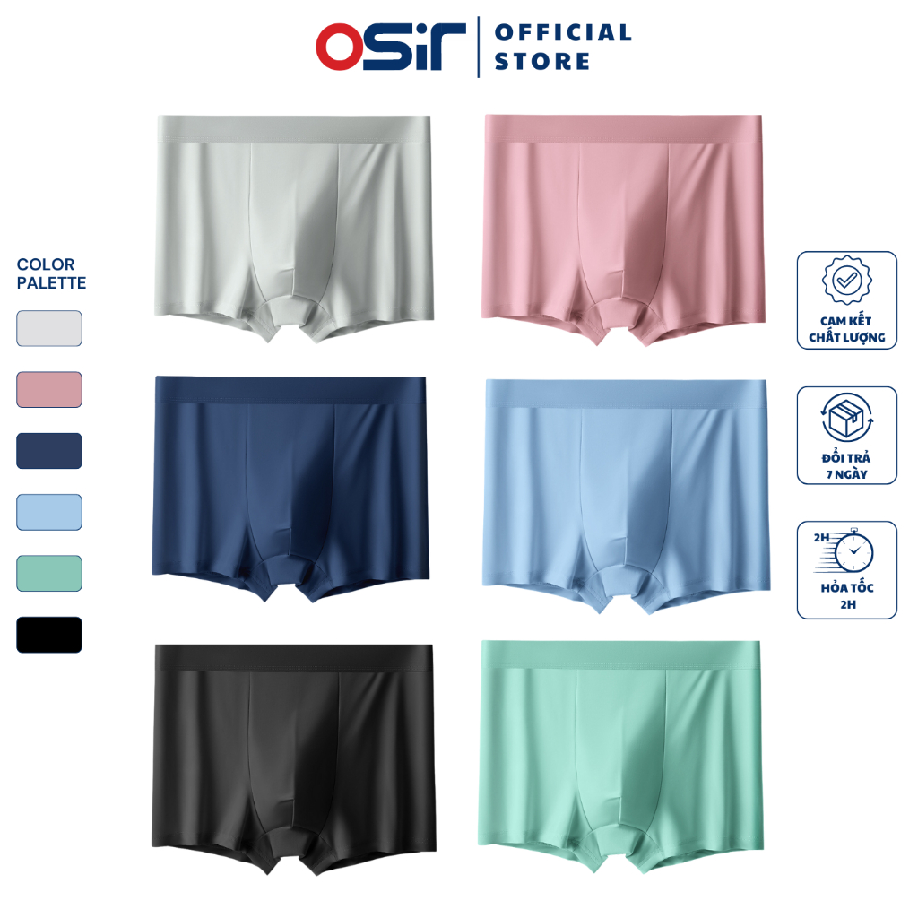 Quần lót nam Osir, quần sịp đùi nam Osir thun lạnh, co giãn, thoải mái thoáng khí S5